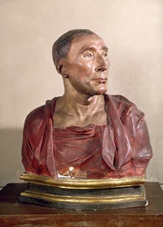 Buste portrait du condottiere Niccolo da Uzzano (1359-1431)